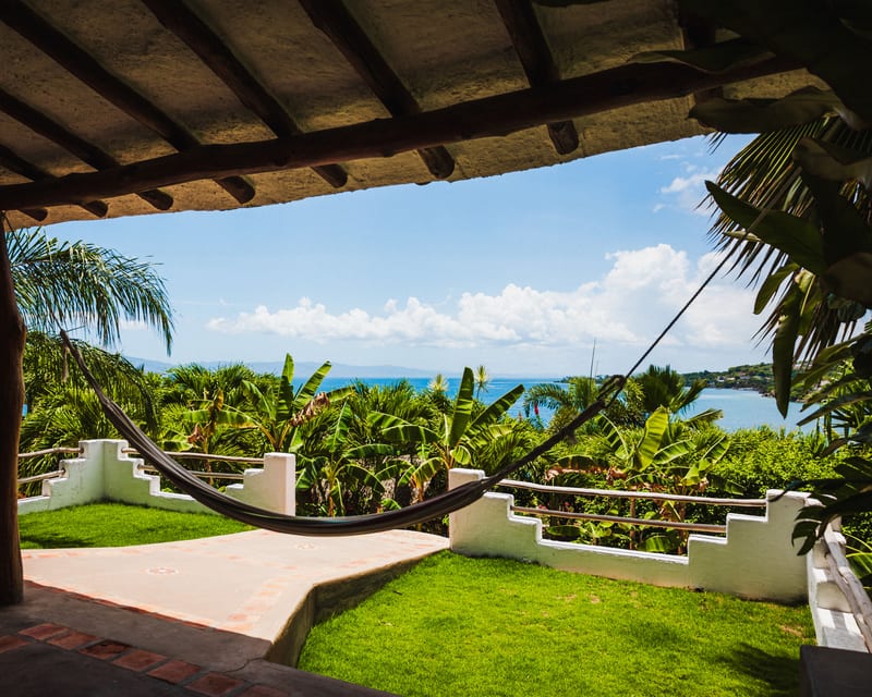 Hamaca con vista al mar